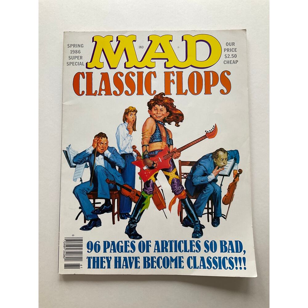 Mad Magazine super Special Spring 1986 Vintage Classic Flops